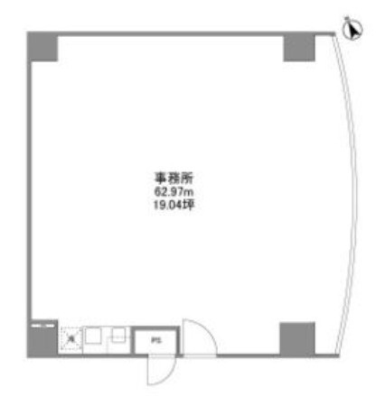 東京エステートビルの間取り