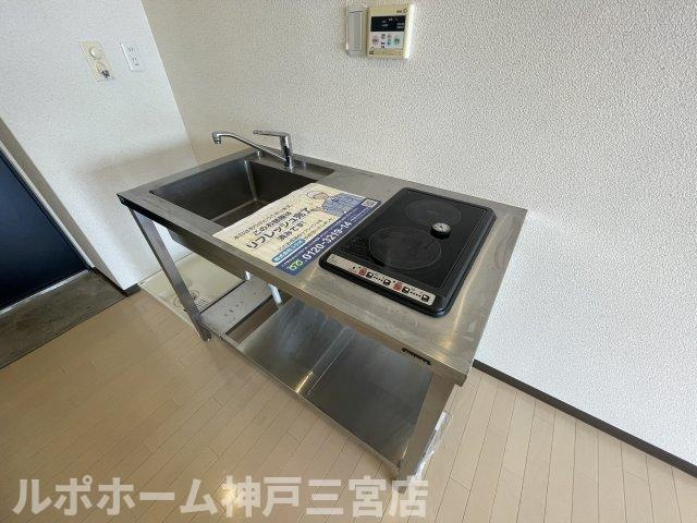 クレセンティア神戸・北野のキッチン