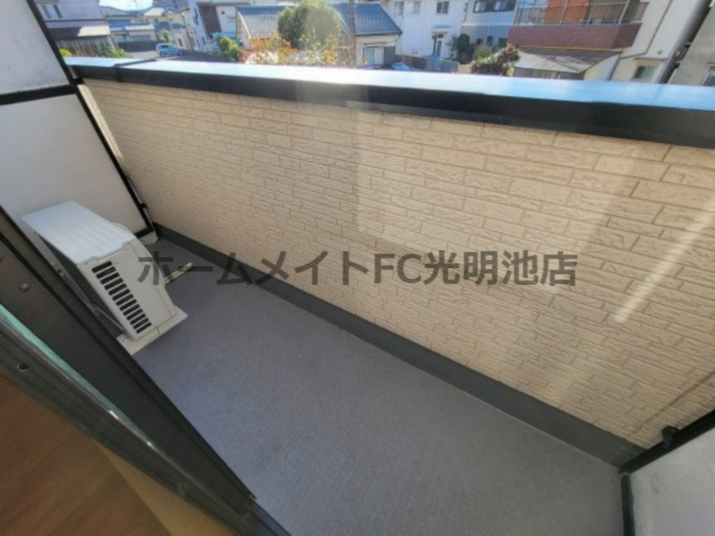 エトワール深井のバルコニー|広々としたバルコニーです