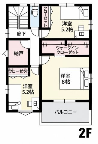 鴻巣市小松1丁目（14区画）14号棟の間取り