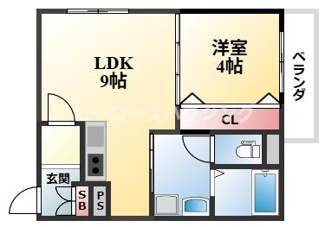 【間取り】 | マノワール豊中玉井町