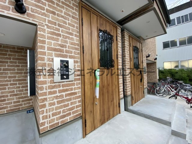 F8石津のその他共用部分|オートロック付きで安心です