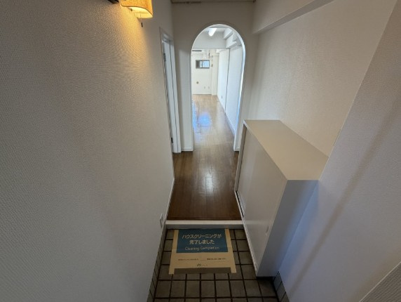 新中野ダイヤモンドマンションの玄関