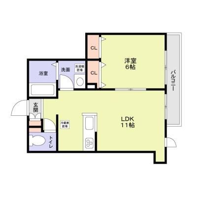 グランシャリオ壱番館の間取り