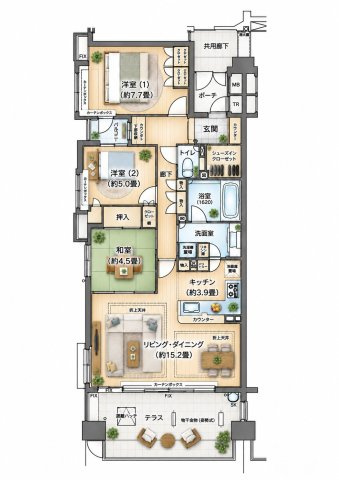 レゾネア芦屋翠ヶ丘の画像