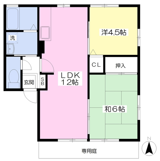 【間取り】 | レトア・アンシャンテＡ棟 