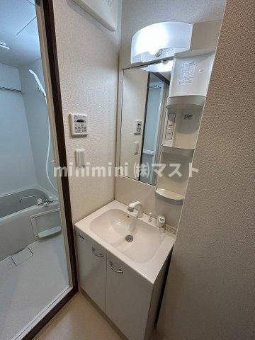 Goパレス福島の洗面所