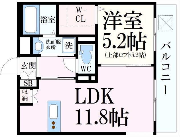 Mica　eleno　Kurakuenの間取り