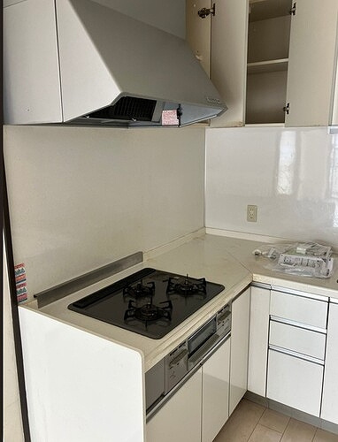 ライオンズマンション若葉のキッチン|※原状回復工事前写真