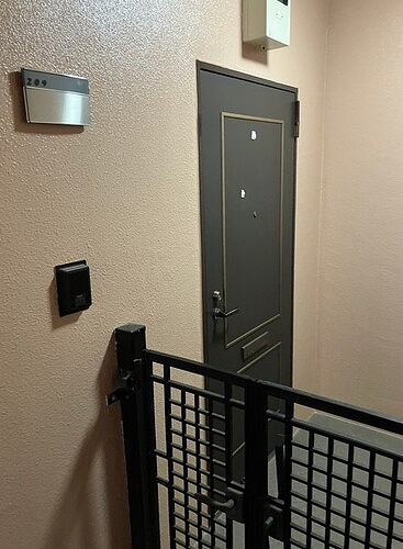 ライオンズマンション若葉の玄関|※原状回復工事前写真