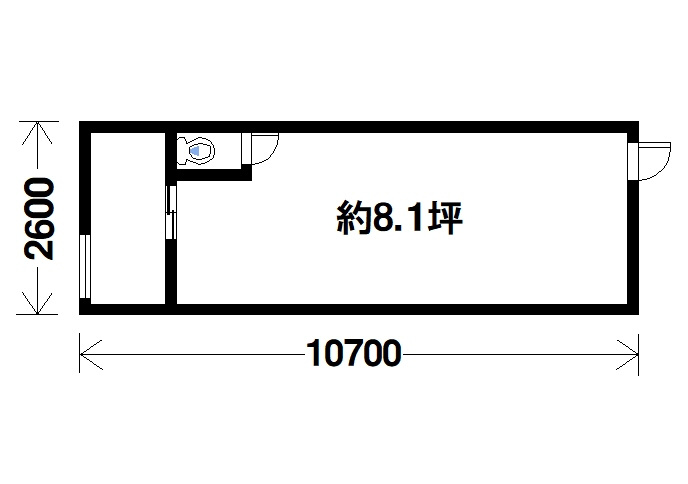 西ノ京ハイツの間取り