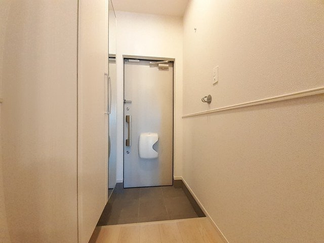 エクシード・ヴィラ津屋崎Ⅰの玄関|シンプルで使いやすい玄関です