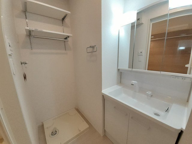 エクシード・ヴィラ津屋崎Ⅰの洗面所|洗面所です