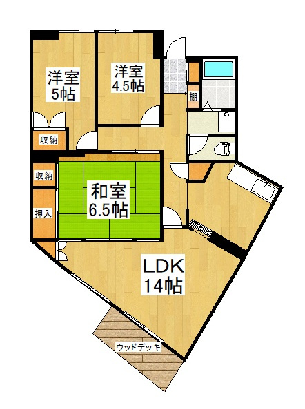 プチメゾンの間取り