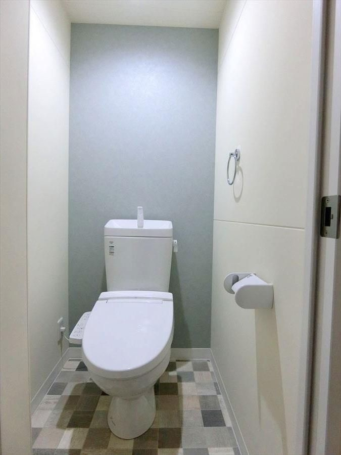 モントシュターム荘島のトイレ|快適な温水洗浄便座トイレです