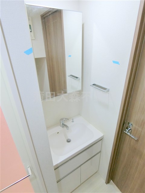 プレミアムキューブ大森本町の洗面所|洗面台