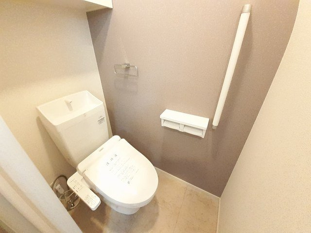 プラージュ　Ｂのトイレ|トイレも気になるポイント