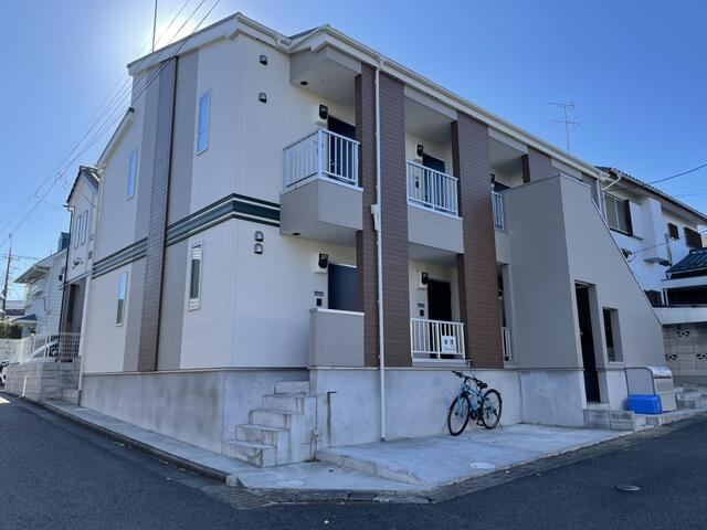 川崎市多摩区生田６丁目のアパートの外観