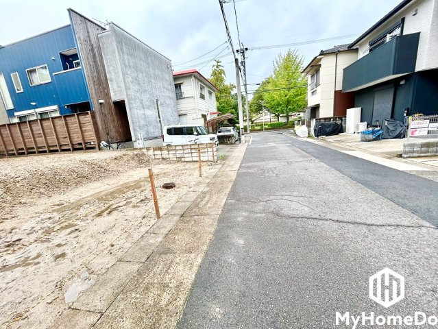 守山区脇田町　1期の前面道路含む現地写真