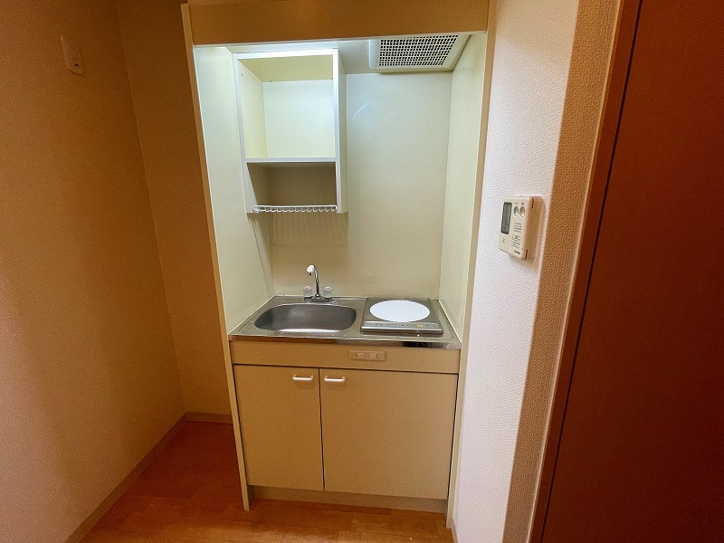 メルディアキューブやえのさとのキッチン
