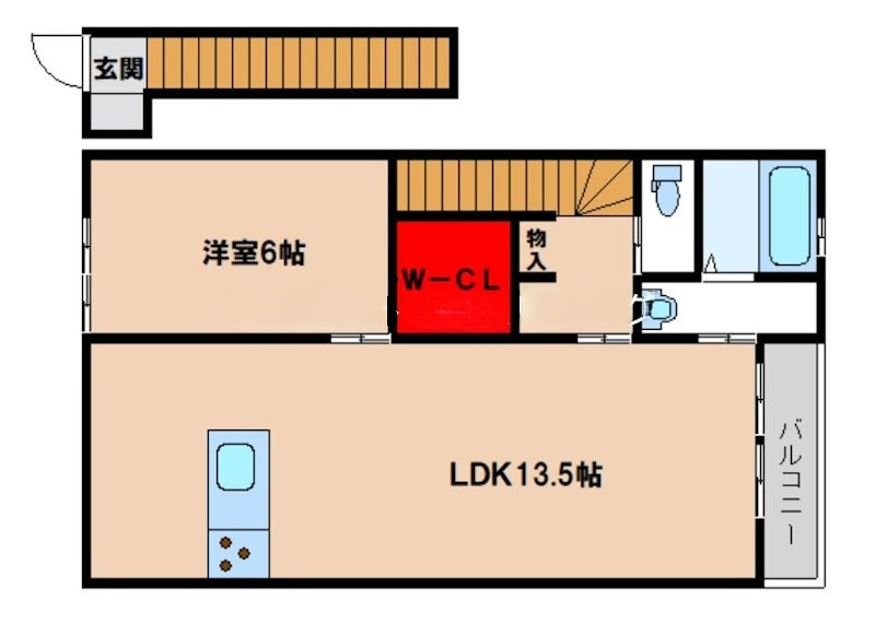 モンヴィラージュ鳥栖【キャッシュバック対象物件】の間取り