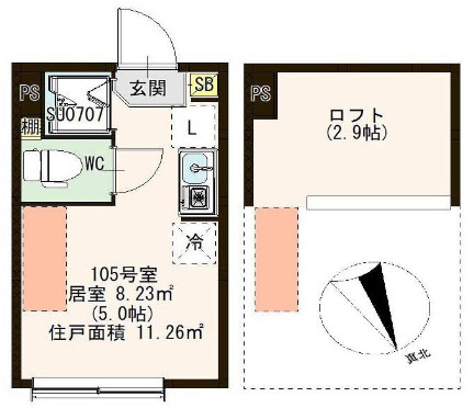 【間取り】 | アルカディア平井