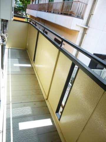 エセルディハイツのバルコニー