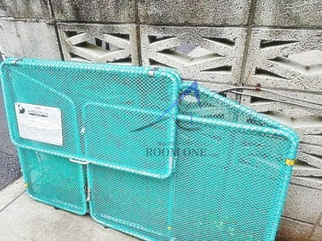 デザインコート宮坂のその他共用部分|敷地内ゴミ置き場です。