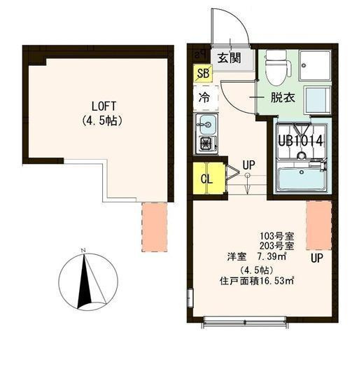 【間取り】 | Tlico Terrace