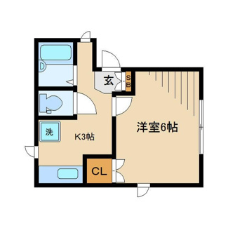 【間取り】 | フラット城山 | 間取りです。