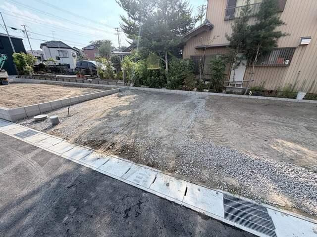 仲介手数料無料）一宮市今伊勢町本神戸０１期　２号棟の外観|２号棟　現地土地写真