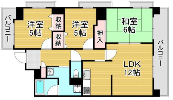パークハイム南加賀屋の間取り|パークハイム南加賀屋　間取り