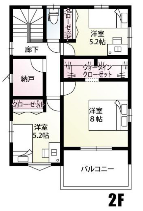 鴻巣市松原3丁目（9区画）5号棟の間取り