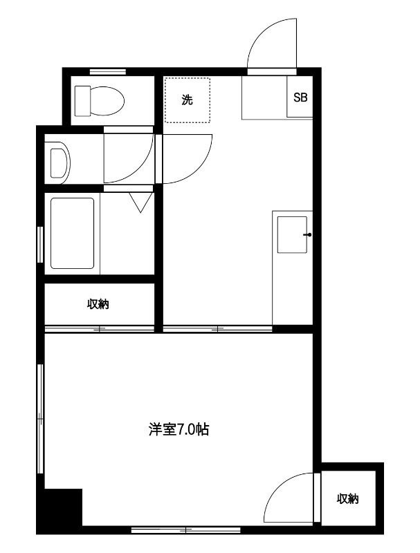 サンロイヤルの間取り