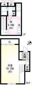 Ｈｉｓｕｉ　Ａｐａｒｔｍｅｎｔの間取り