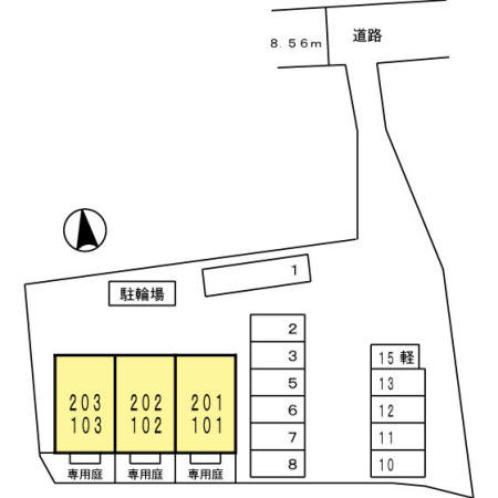 【区画図】 | D-ROOMなごみ