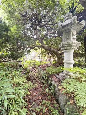 青梅市柚木町　古民家風の平屋　多摩川まで徒歩１分！の庭