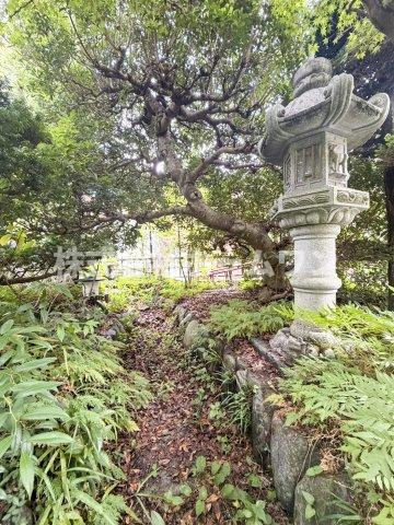 青梅市柚木町　古民家風の平屋　多摩川まで徒歩１分！の庭