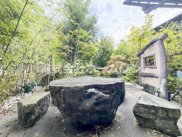 青梅市柚木町　古民家風の平屋　多摩川まで徒歩１分！の展望