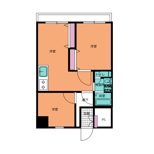 パークハイム住之江の間取り|パークハイム住之江　間取り