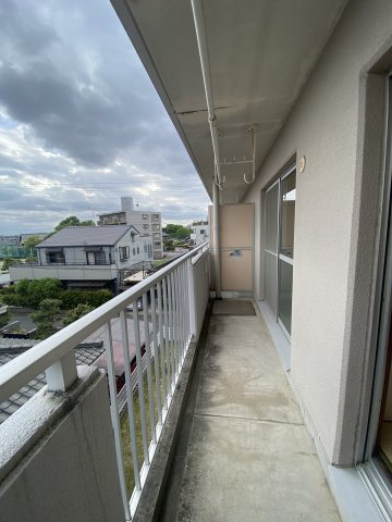 アメニティ板倉のバルコニー