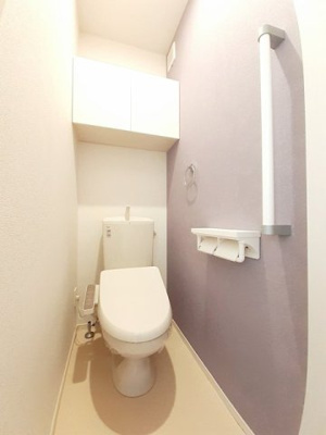 【トイレ】 | アーバングレイスⅥ | ゆったりとした空間のトイレです