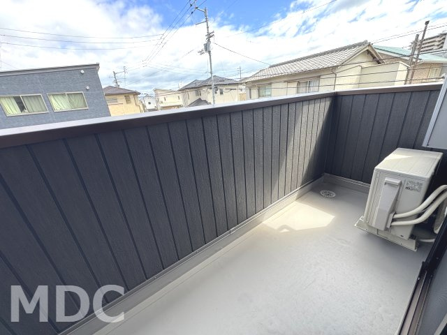 フィオーレガーデン北田宮　Cのバルコニー