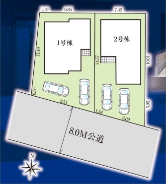 【区画図】の画像