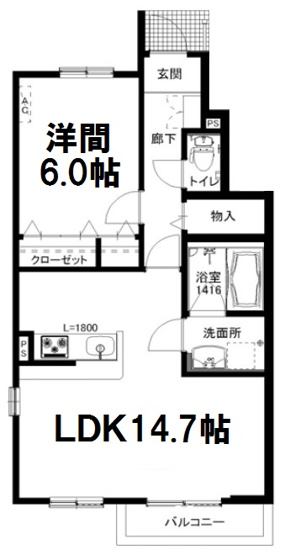 【間取り】 | リマーレ道徳