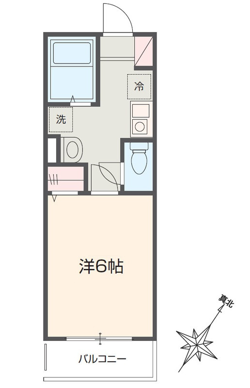 ＭＥＬDＩＡ新座の間取り