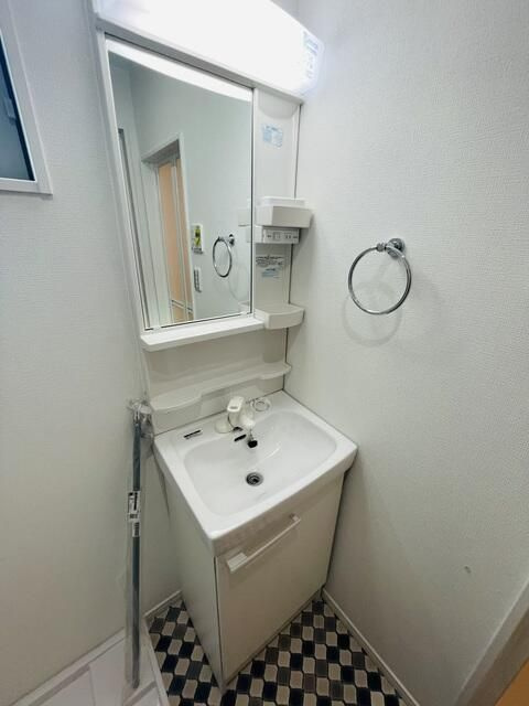 ルーエ亀有の洗面所