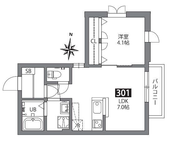 Ｂｅｌｌａ　Ｖｉｓｔａの間取り
