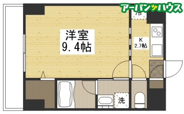 THE MODERN 桑田町の間取り