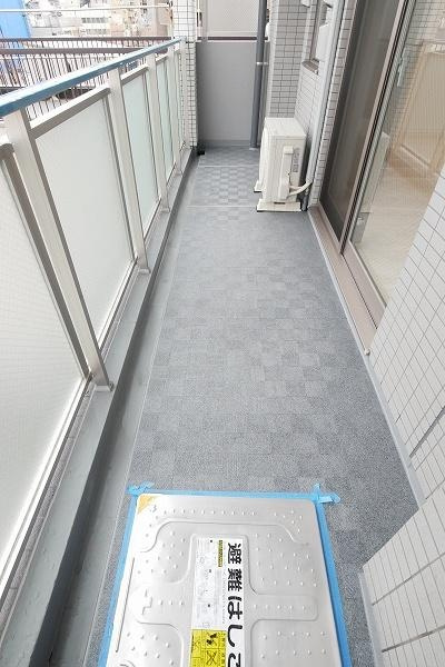 Nステージ本蓮沼のバルコニー